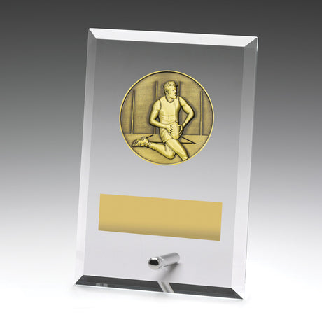 Glass Plaques - Male 150mm