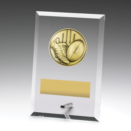 Glass Plaques - Aussie Rules 150mm