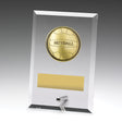 Glass Plaques - Netball 150mm