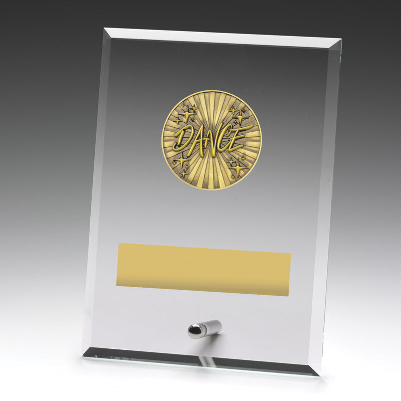 Glass Plaques - Dance 175mm