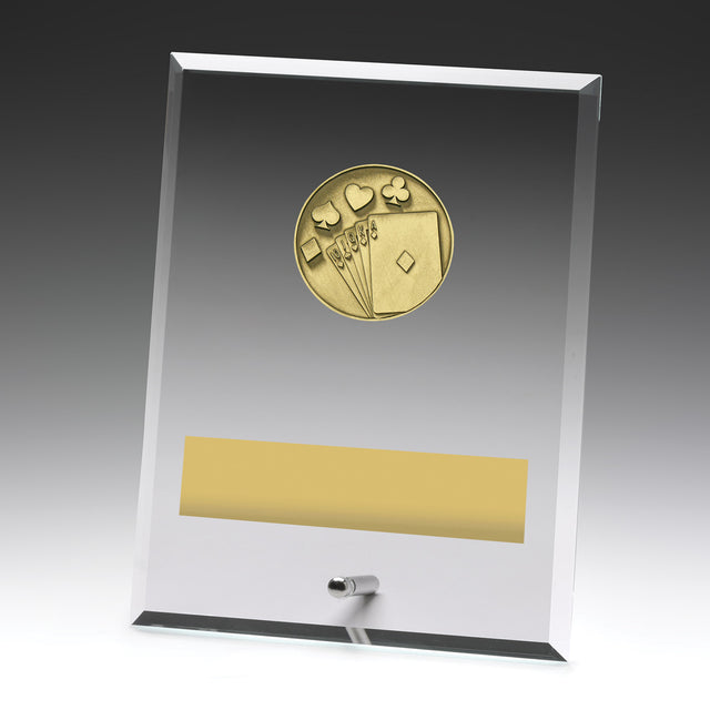Glass Plaques - Cards 200mm