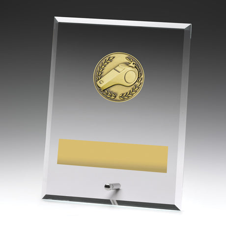 Glass Plaques - Whistle 200mm