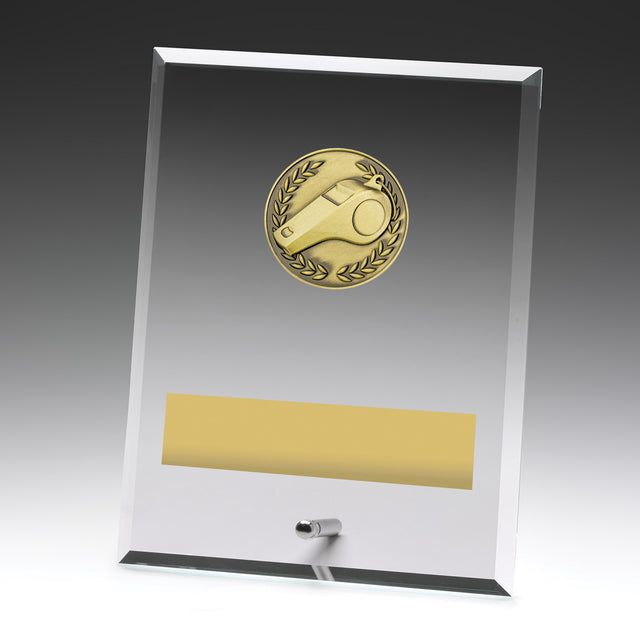 Glass Plaques - Whistle 200mm