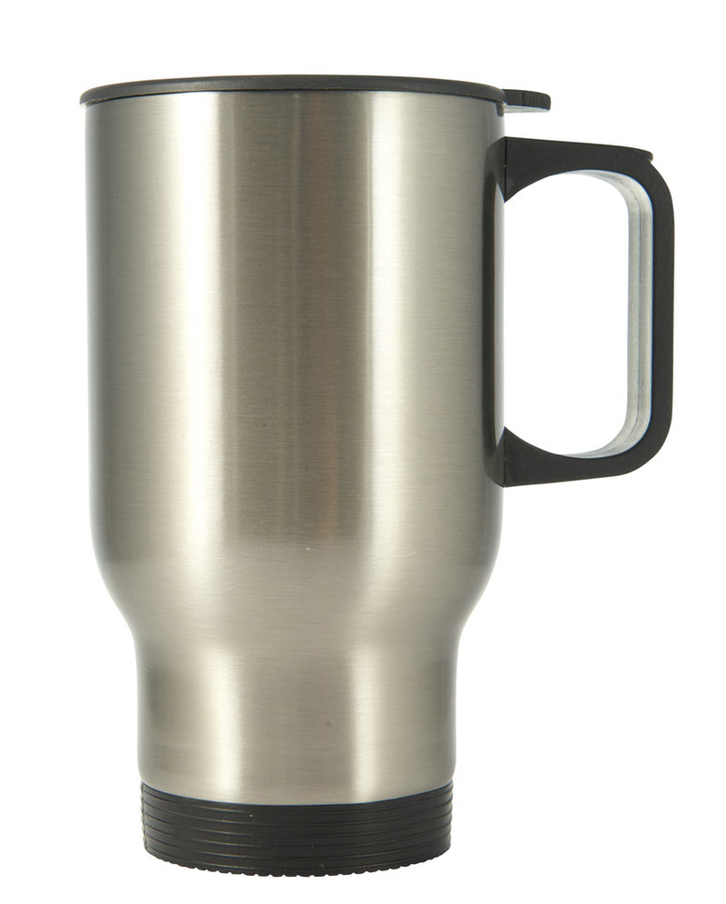 Sub Stainless Steel Travel Mug-Silver(in white box)