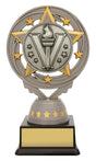 Silver Achievement Torch 150mm