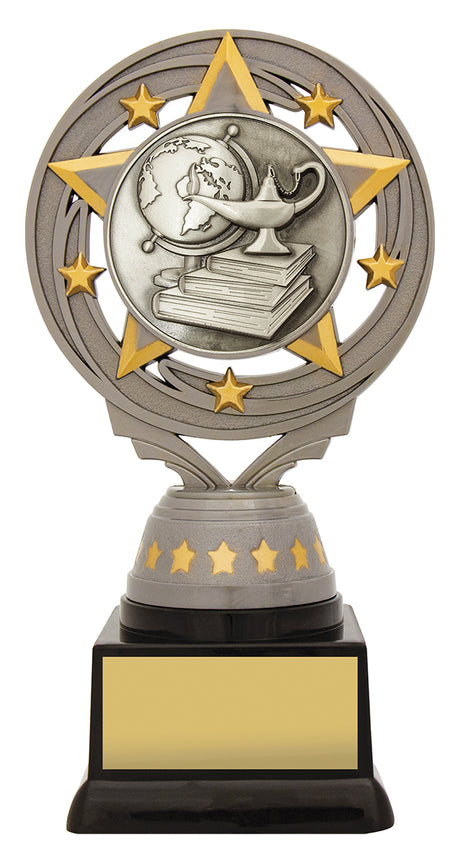 Silver Academic Torch 165mm