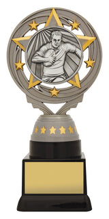 Silver Male Rugby Torch 180mm