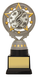 Silver Music Torch 180mm