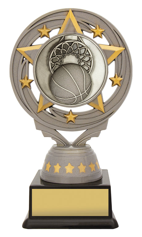 Silver Basketball Torch 150mm