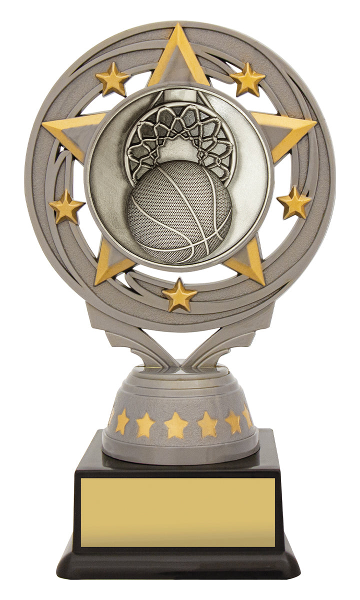 Silver Basketball Torch 150mm