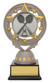 Silver Badminton Torch 150mm