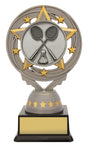 Silver Badminton Torch 150mm