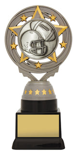 Silver American Football Torch 180mm