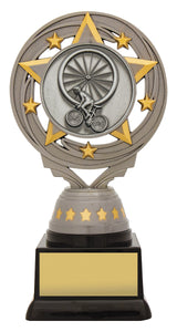 Silver Cycling Torch 165mm