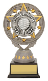 Silver Longest Drive Torch 150mm