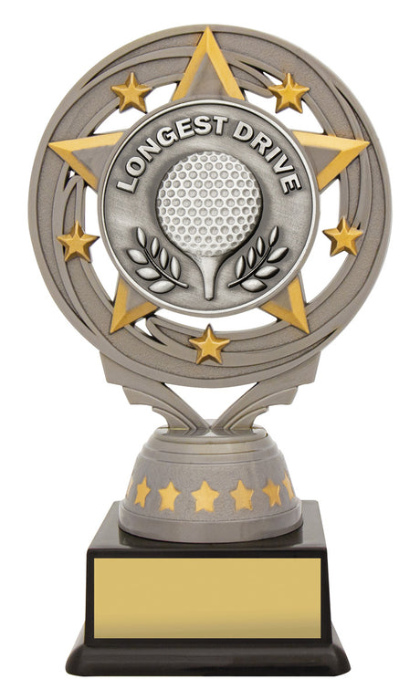 Silver Longest Drive Torch 150mm