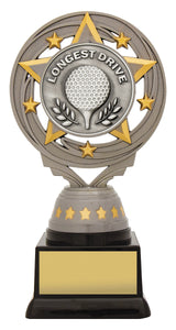 Silver Longest Drive Torch 165mm