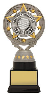 Silver Longest Drive Torch 180mm