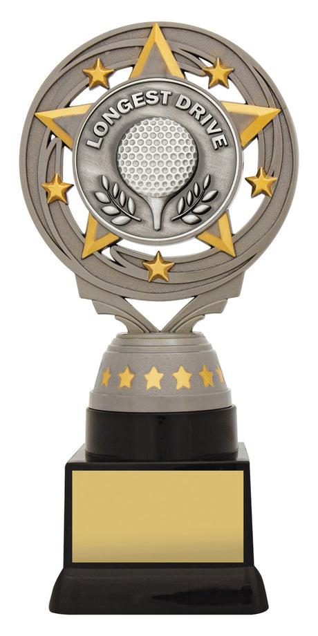 Silver Longest Drive Torch 180mm