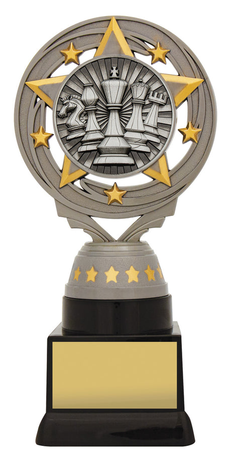 Silver Chess Torch 180mm