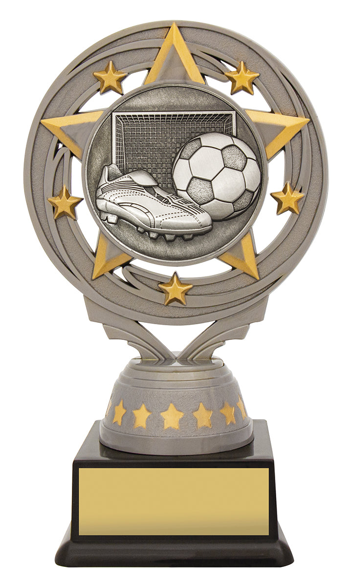 Silver Football Torch 150mm