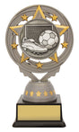 Silver Football Torch 150mm