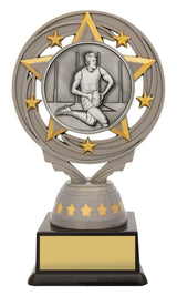 Silver Male Footy Torch 150mm