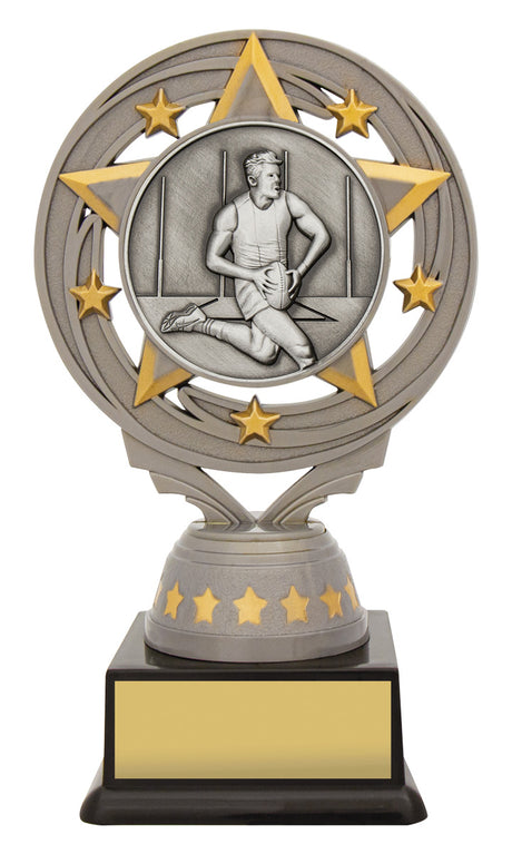 Silver Male Footy Torch 150mm