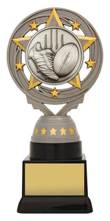 Silver Aussie Rules Torch 180mm