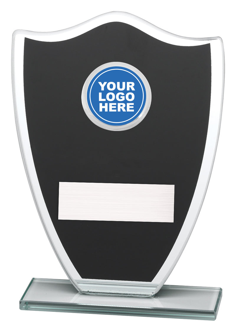 Black Shield Black Glass Shield 165mm