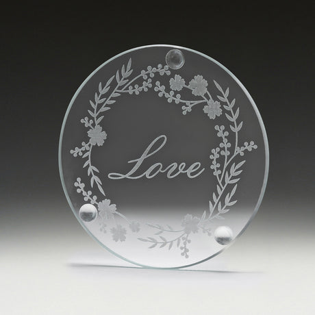 Glass Coaster - Circle 100mm