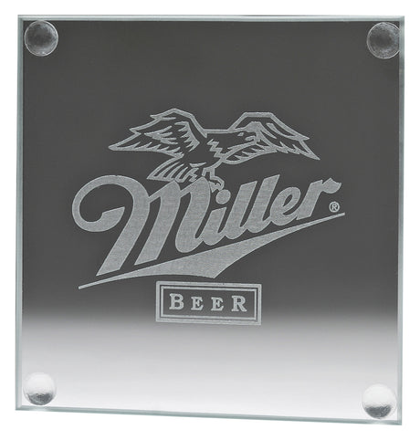 Glass Coaster - Square 100mm
