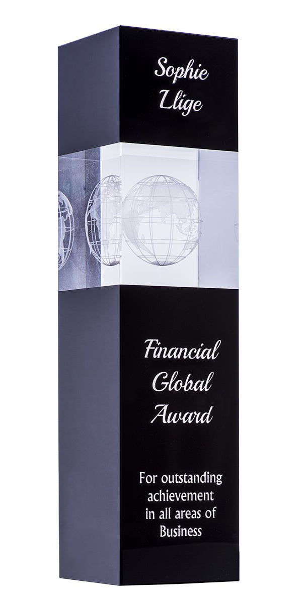 Black Crystal Globe