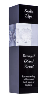 Black Crystal Globe