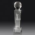 Golf Crystal Hologram Tower 220mm