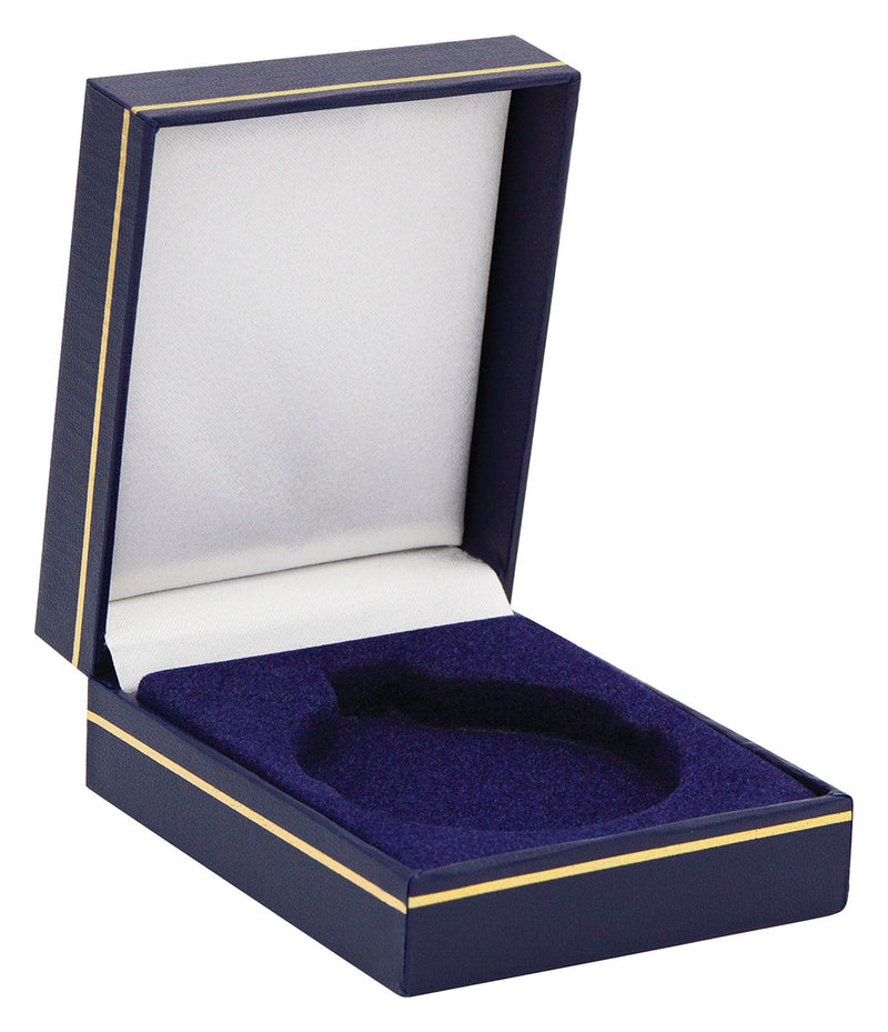 Keepsake Medal Case - 50mm Blue