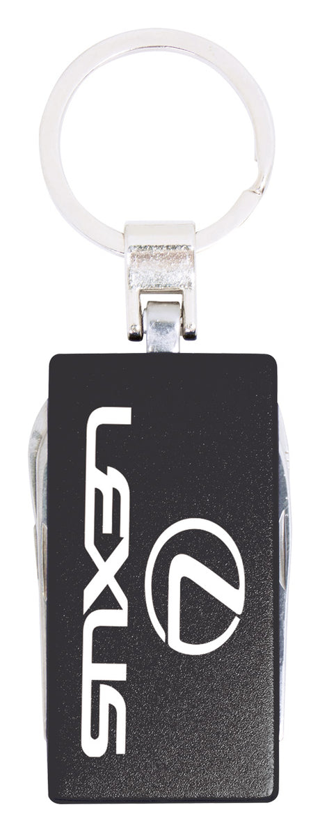 Engravable Keychain with Tools 55mm