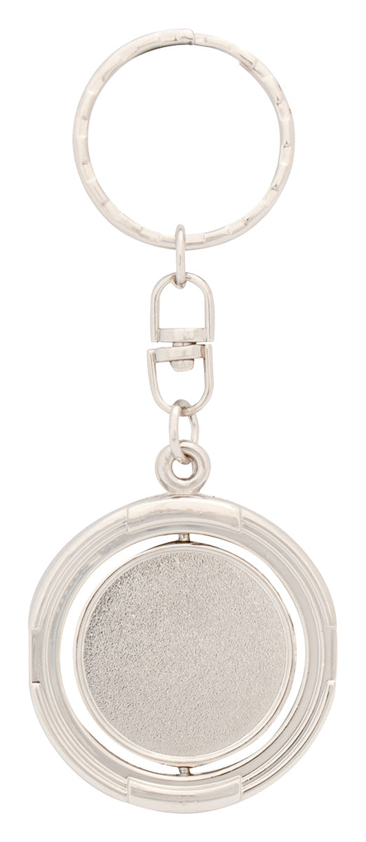 Spinning Silver Keychain Spinning Silver Keychain