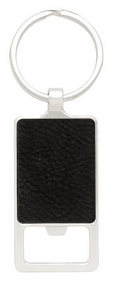 Black Keychain - Bottle Opener 60mm