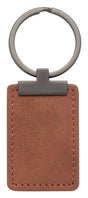 Rawhide Keychain with Metal 50mm