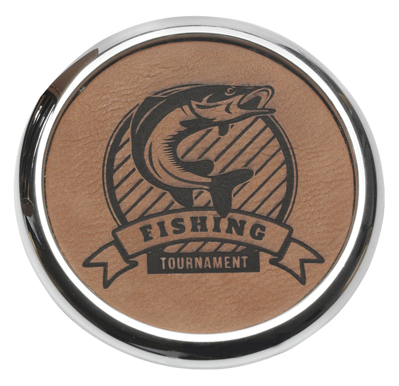 Leatherette Coaster