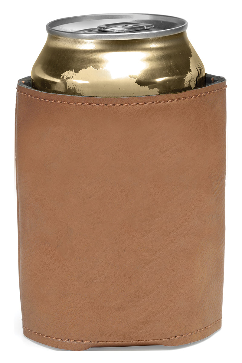 Leatherette Can Holder Rawhide / Leatherette