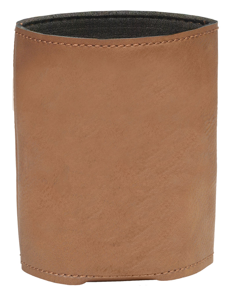 Leatherette Can Holder Rawhide / Leatherette