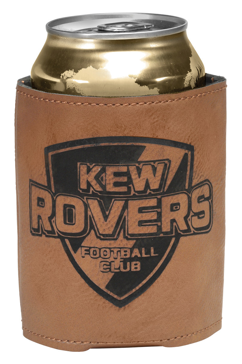 Leatherette Can Holder Rawhide / Leatherette