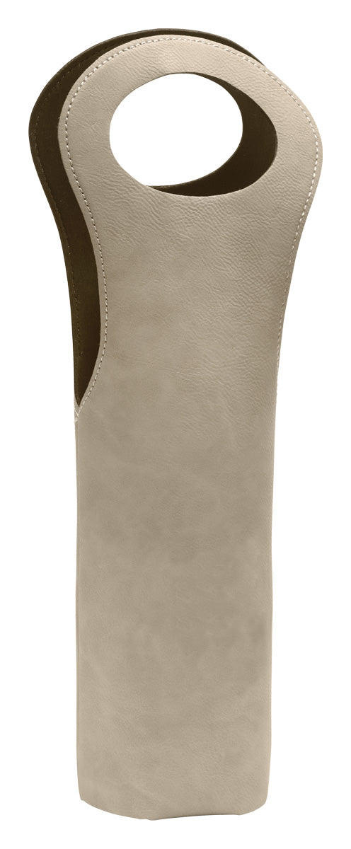 Leatherette Wine Tote