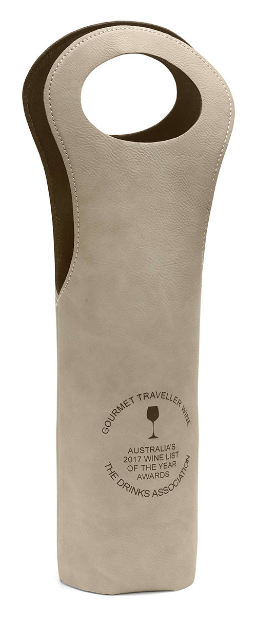 Leatherette Wine Tote