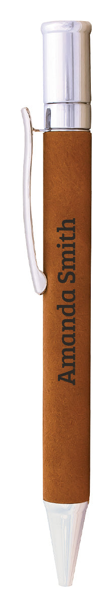Leatherette Pen - Rawhide 130mm