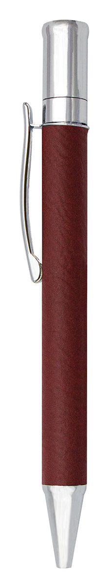 Leatherette Pen - Rose 130mm
