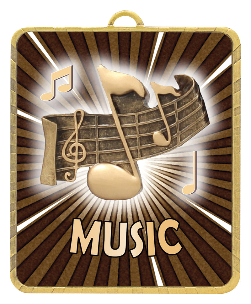 Gold Lynx Medal - Music Lynx Medal Music