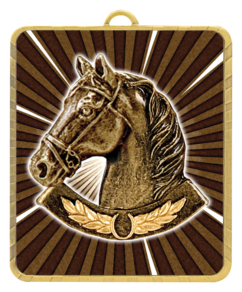 Gold Lynx Medal - Horse